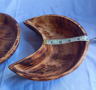 New Bowls Alert!The Moon Bowl.Bulk Supply Beautiful Crescent Moon shaped Dough Bowls Set of 5.Decor Centerpiece Bowls.Diy Candle Fill Bowls