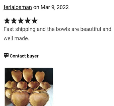 Wholesale Handmade Valentines Bowls for Candles qty 5 Heart shaped wooden Candle Bowls Lovers Dough Bowl Wedding Valentine Decor Gift Bowls