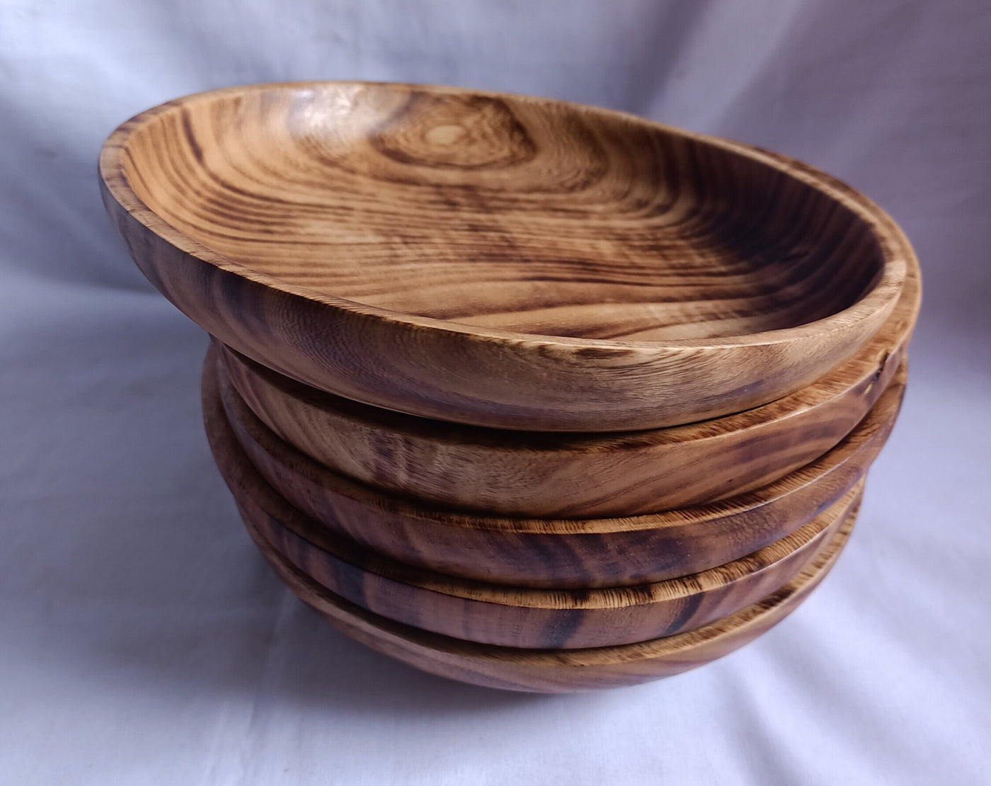 ONSALE. Wholesale ! Handmade Round shaped plate Dough Bowls set of 5. Plate Candle Wax Bowls. Decor Holder  Bowls.Farmhouse Storage Plates