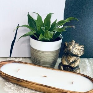 Dough Bowls Wholesale.Medium Multi wick candle Dough Bowls 11*4*2  inches set of 10. DIY Candle Making Kit. Decor Wax Valentine Gift Bowls