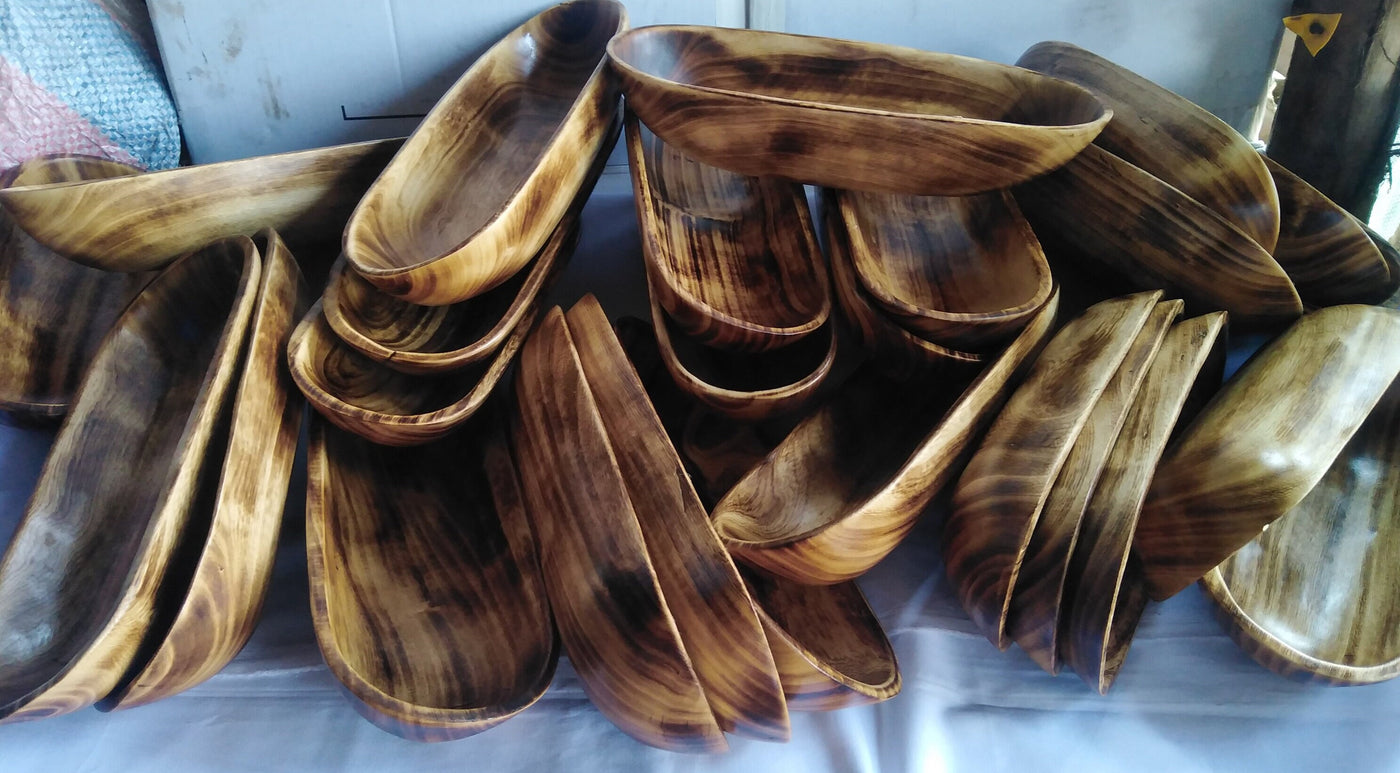 6 - Pack medium dough Bowls with Round Edges. (11 by4 inches) wholesale Supply. Diy Candle Making Kit