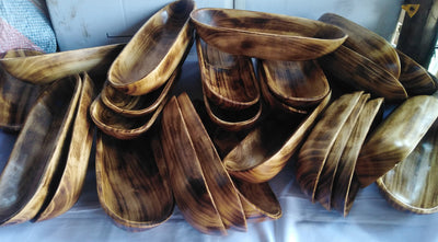6 - Pack medium dough Bowls with Round Edges. (11 by4 inches) wholesale Supply. Diy Candle Making Kit