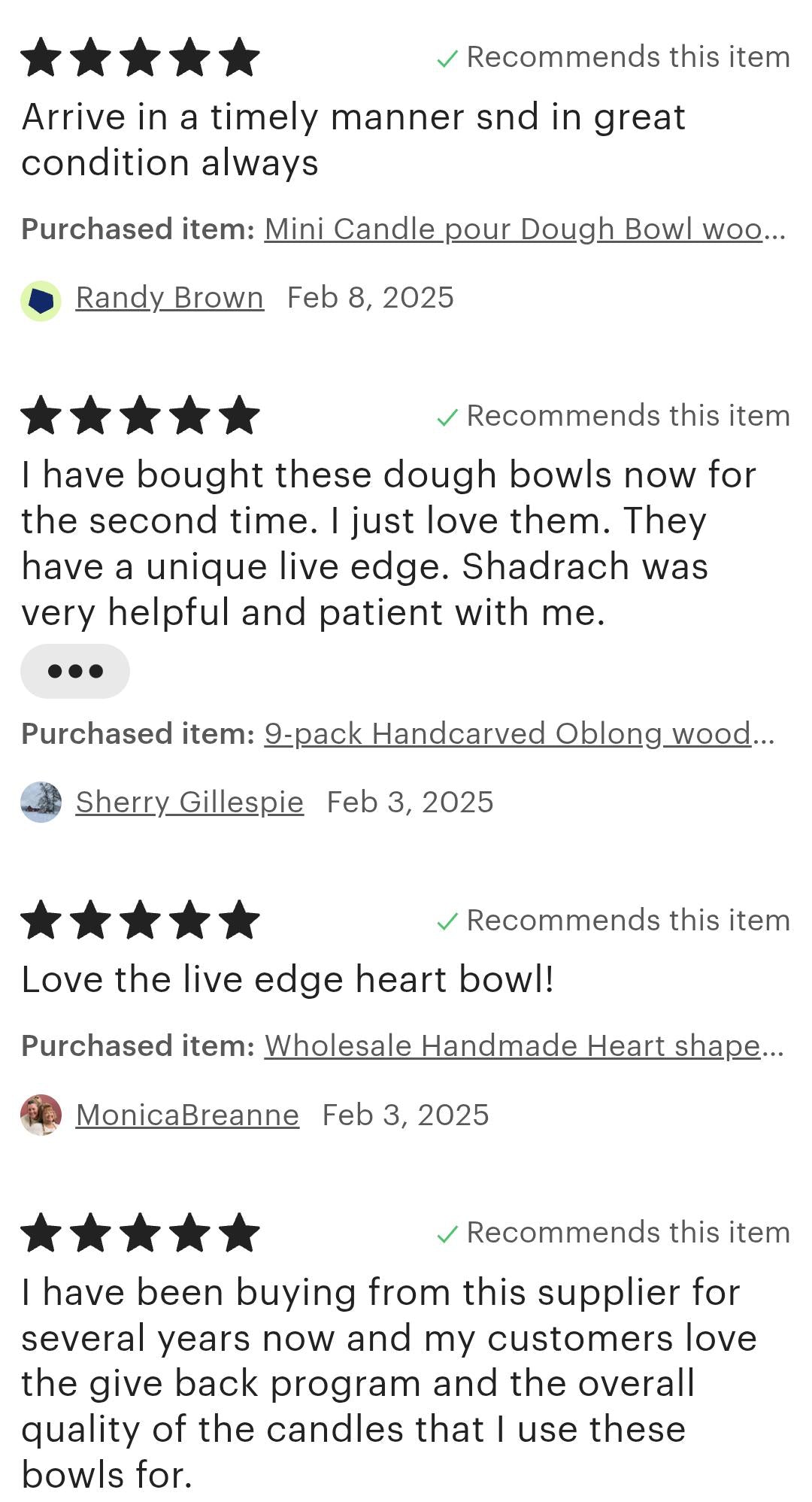 New Perfect Hand Held Machine Cut Hand finished wooden unique Dough Bowls Mix of 6pcs/wax pour 11 and 9"Candle making Bowl Farmhouse DIY kit