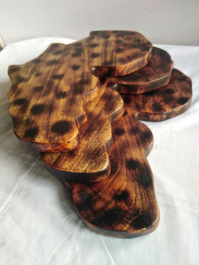Wholesale.Map of Africa Shaped Cutting Board.Personalised Wood  map Decor set of 2. Handmade Gift wood Board. Mother Day Gifts and Presents