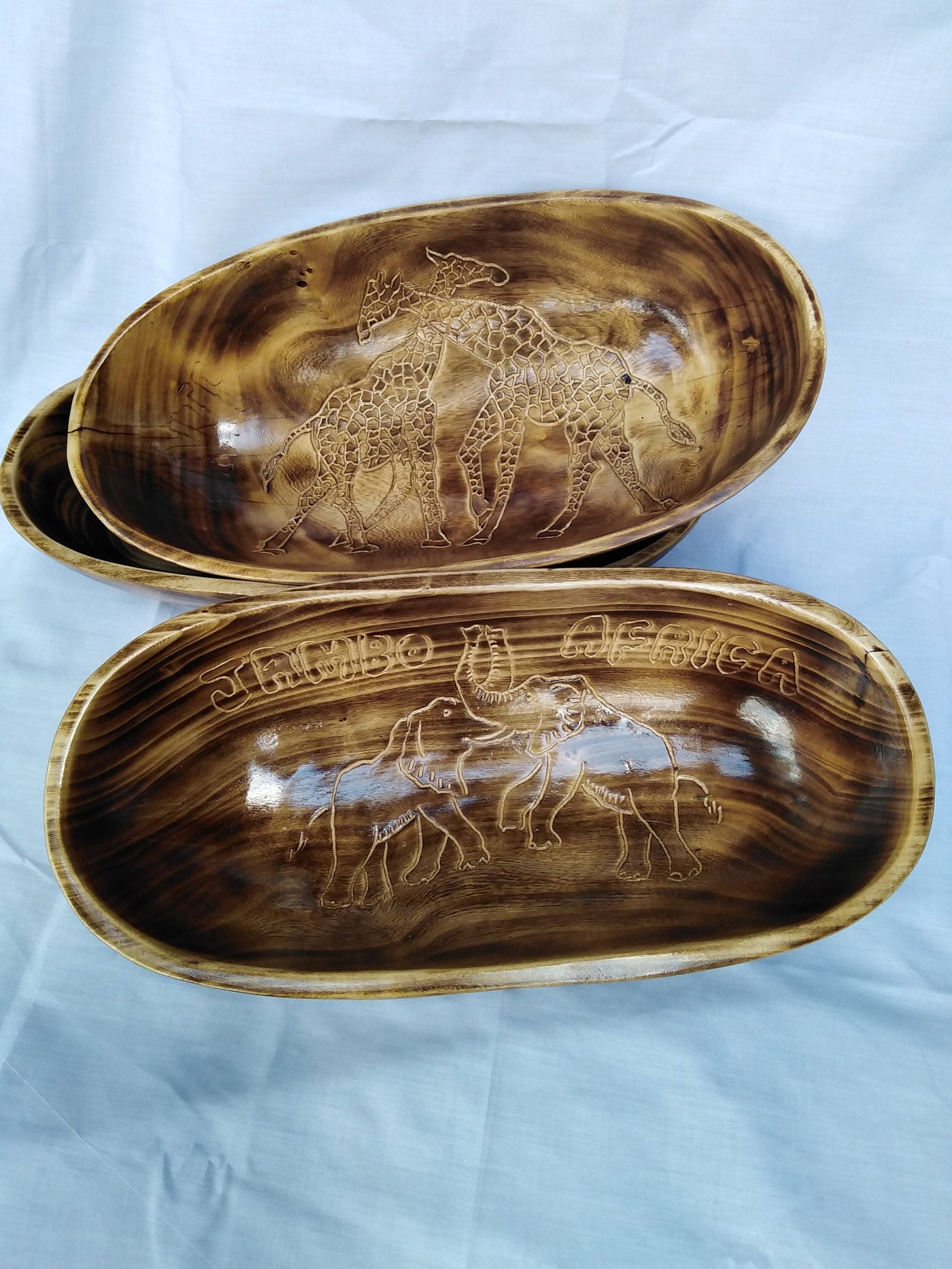Personalised Large Exquisite Wooden Fruit Display Centerpiece. Multiple use Serving Bowls. Unique General Storage Bowls. Perfect Gift item.