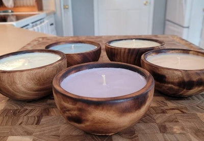 Bulk Supply. Lots of 50 perfect machine Cut, Unique Hand Finished Round wooden Bowls. 4" diameter 2.5"Ht Dough Bowls. Little candle Gifts