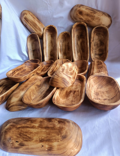 Dough Bowls Wholesale.Medium Multi wick candle Dough Bowls 11*4*2  inches set of 10. DIY Candle Making Kit. Decor Wax Valentine Gift Bowls