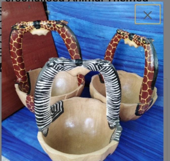 Personalised Animal Themed Shopping Basket.Handcarved Girrafe Shopping Bag.Shopping Cart. Animal Wooden Wicker Bag. Zebra Fruit Display Bag