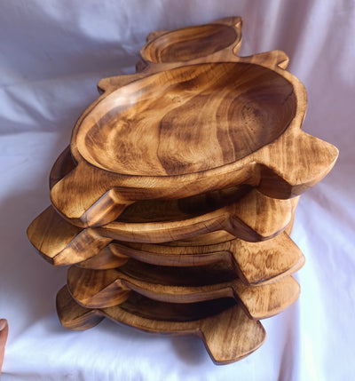 Wholesale Supply! Unique HandmadeTeddy Bear wooden Dough Bowls set of 5: DIY Candle Ready Making Kit. Farmhouse Decor Gift Bowls DIY Candle.