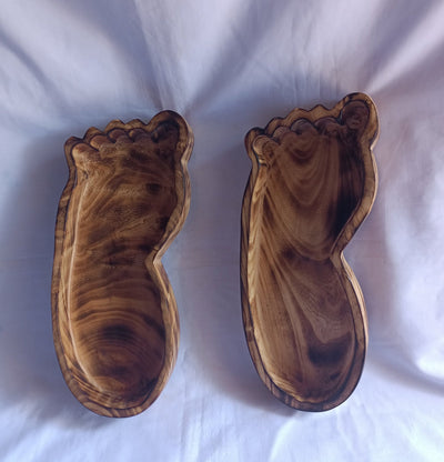 ONSALE! Wholesale. Artistic Handmade Foot Print Dough Bowls set of 5. wax Pour candle Ready DIY Kit. Farmhouse Decor Bowls.Wall Decor Crafts