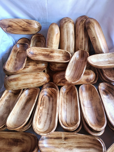 Wholesale Sale Set of 25 Dough Bowls. 11*4*1.5 inches. Candle Ready Bowls. DIY Candle Fill Set. Farmhouse Decor Bowls