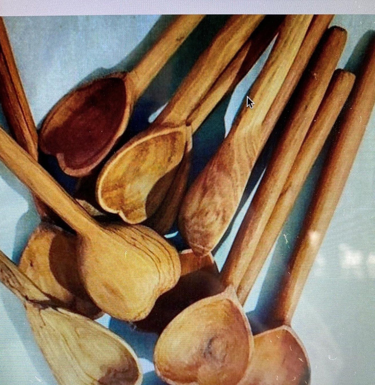 Wholesale Handmade Wooden Heart Cooking Spoons set of 4. Lovers Heart olive wood serving spoons.Mothers personalised Gifts.Valentines Deals