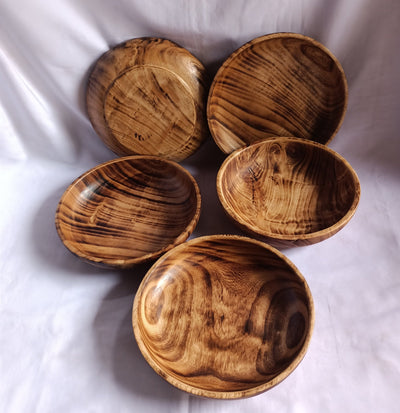 ONSALE. Wholesale ! Handmade Round shaped plate Dough Bowls set of 5. Plate Candle Wax Bowls. Decor Holder  Bowls.Farmhouse Storage Plates