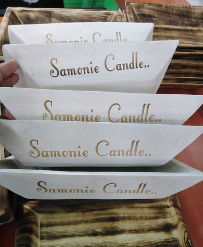 ON SALE. Wholesale Personalized white Wooden Dough Bowls Lots of 7.Engraved Candle Coloured Bowls Bulk. Dough Bowls Coloured - White